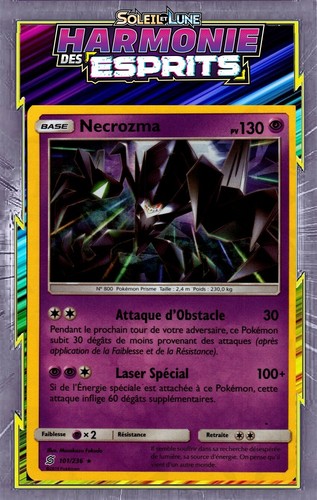 Necrozma holo deck promo - deck,