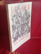 Le Fer en Lorraine J. MORETTE 1986 Éditions Serpenoise