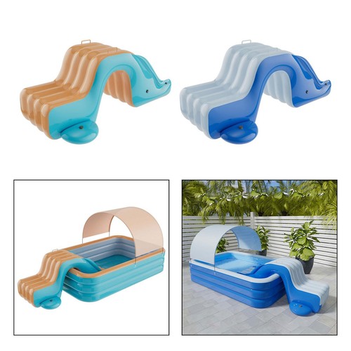 Toboggan gonflable facile - , à