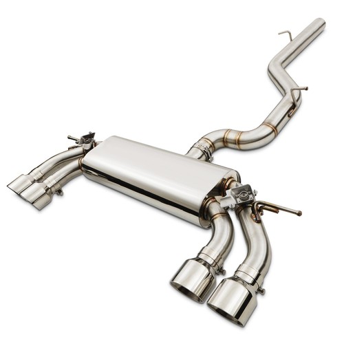 Valved cat back exhaust system - valved,
