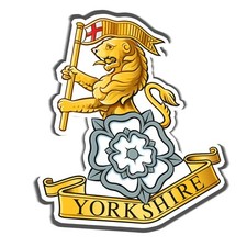 THE YORKSHIRE REGIMENT STICKER - BRITISH ARMY - YORKS