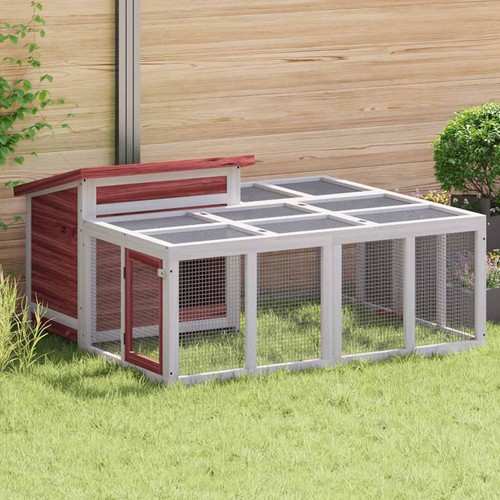 Clapier cage maison - maison, lapin