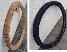 Lot 2 anciens pneus WOLBER 650 B demi ballon NEUFS - LOT D - vélo vintage