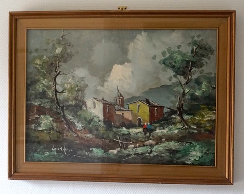 Tableau peintre belge - tableau,