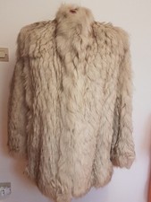 Manteau fourrure véritable