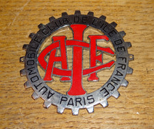 Jolie Plaque de Calandre Insigne Ancien de l'Automobile Club Ile de France Paris