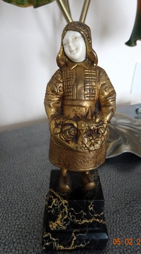 Petite sculpture bronze - en,
