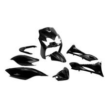 Kit Complet De Carénage 9 Pièces Noir STR8 Pour Yamaha 50 JOG R 1988-2019