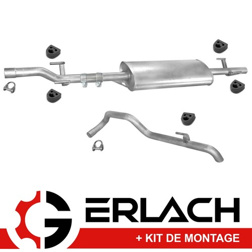 Echappement silencieux pour