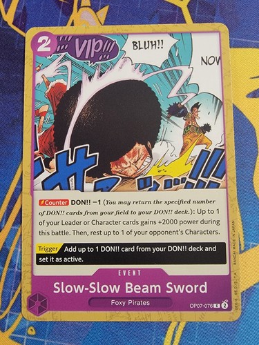 Slow beam - slow-slow,
