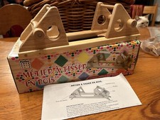 MÉTIER A TISSER EN BOIS Pour Bracelets Perles Et Perles