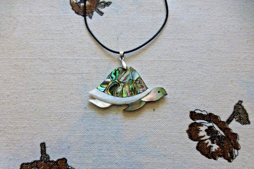 Superbe pendentif nacre - superbe,