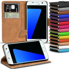 Étui Style Livre pour Samsung Galaxy Coque Portable Housse Pliante Rabattable