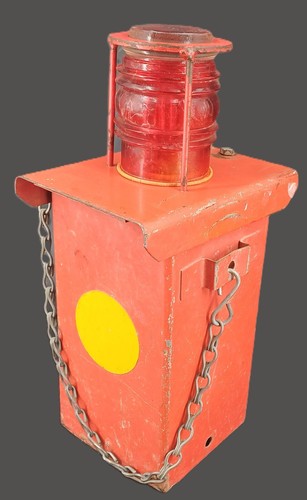 Ancienne lampe chantier - ancienne,