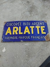 Plaque émaillée chicorée