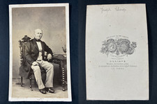 Gustave, Le Mans, Joseph Leloup Vintage CDV Albumen Print CDV, Albuminated Print