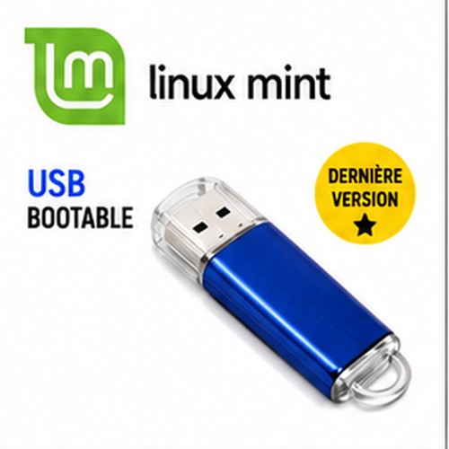 Cle usb bootable linux mint - usb,