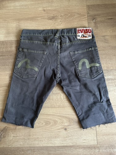 Short evisu coton noir - noir, y2k