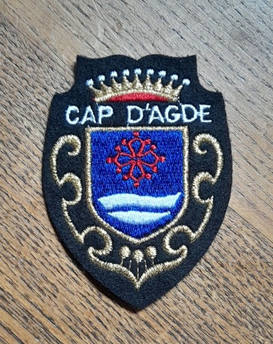 Ecusson brodé cap - du, d'agde
