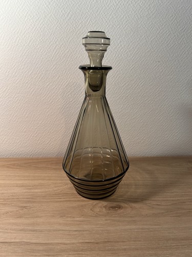 Carafe verre fumé - verre, avec