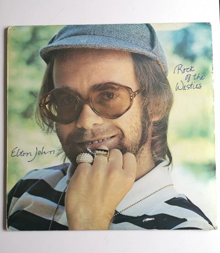 Vintage 1975 vinyle elton - vintage,