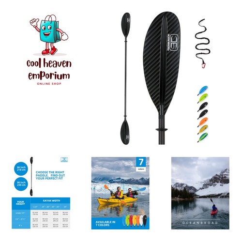 Carbon fiber kayak paddle - kayak,