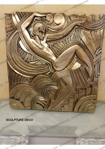 Grand bas relief - art, déco