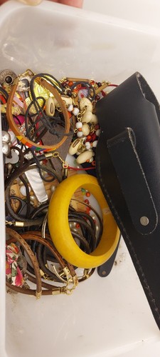 Lot bijoux anciens et - de,