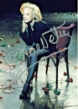 Sylvie Vartan hand signed photo