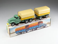 FRANCE TOYS - GMC Baché truck with trailer - in box