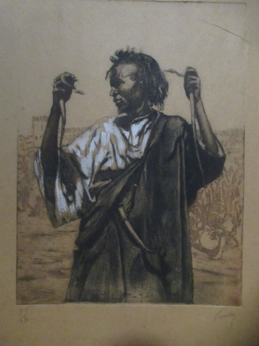 Pontoy gravure orientaliste
