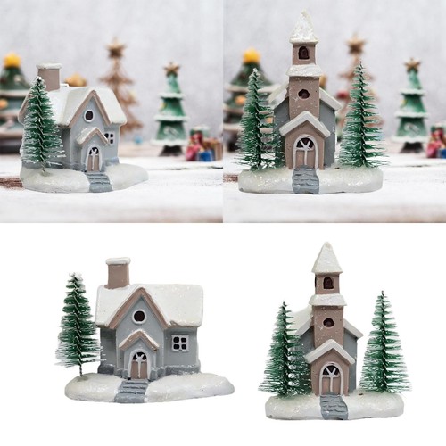 Figurine maison village - de,