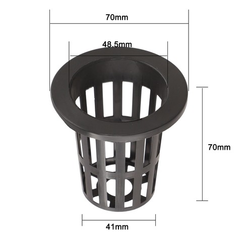 25pcs hydroponique maille pot - maille,