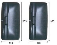 2 Rétroviseurs Mitsubishi Canter Fuso tous modèles, applications Diverses NEUFS