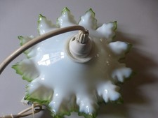 Vintage Abat jour plissé en