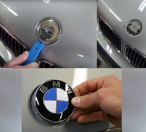Bmw 82mm emblème insigne - 82mm,