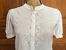 ANCIEN CHEMISIER brodé EN