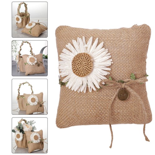 Coussin anneaux alliance - coussin,
