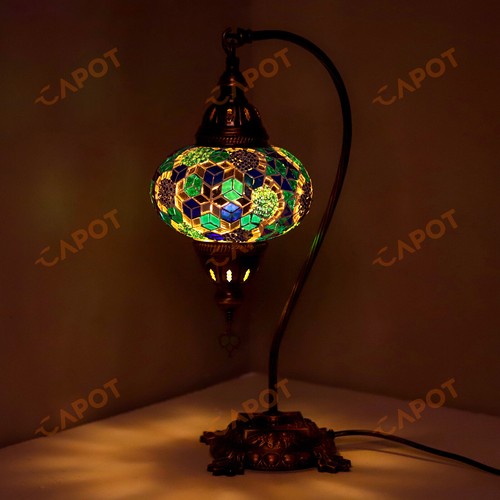 Lampe table mosaïque - lampe, de