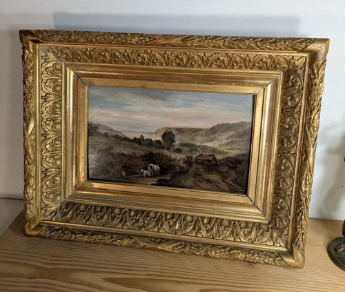 Tableau ancien huile sur - ancien,