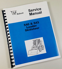 Bobcat 540 543 Skidsteer Loader Service Repair Manual Technical Shop Book Ovrhl