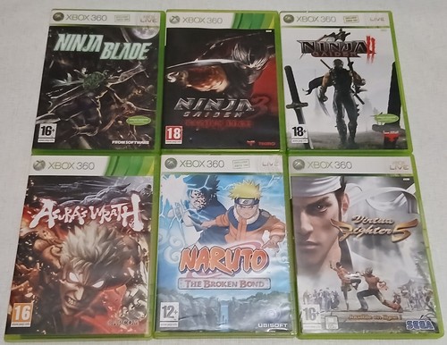 Lot jeux xbox 360 - de, 6