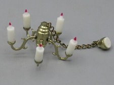 5 Branch Chandelier - The Original Dolls' House - DeAgostini
