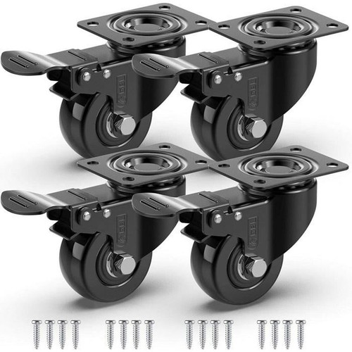 Roulettes pivotantes pour - roulettes,