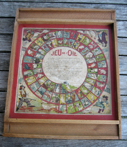 Jeu société ancien en - jeu, de