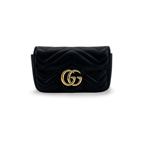 Gucci marmont cuir - gg, mini