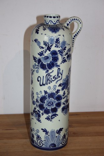 Bouteille porcelaine delft - bouteille,