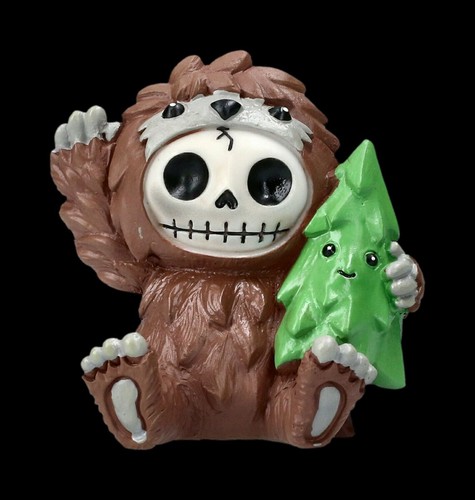 Figurine furrybones bigfoot - figurine,