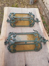 Paire De Grandes Appliques