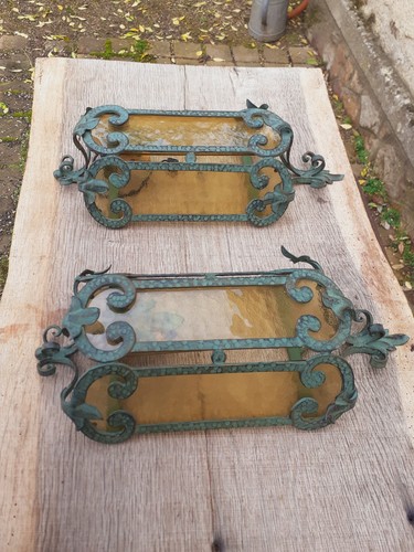 Paire grandes appliques - paire,